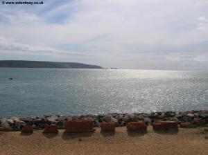 The Isle of Wight from Hurst Castle