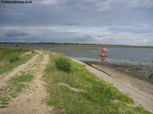 The Solent Way near Keyhaven