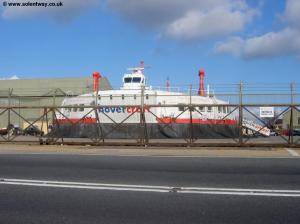 A Hovercraft at Lee-on-the-Solent